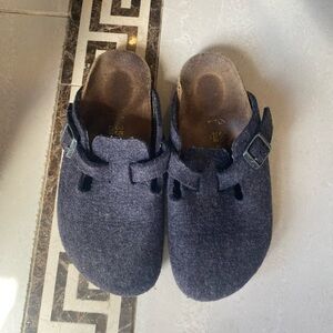 Birkenstock Dark Gray Slippers